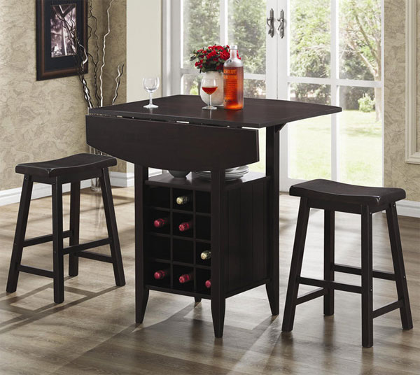 bar height kitchen table chairs