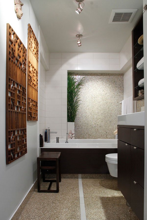 22 Eclectic Ideas of Bathroom Wall Decor | Home Design Lover