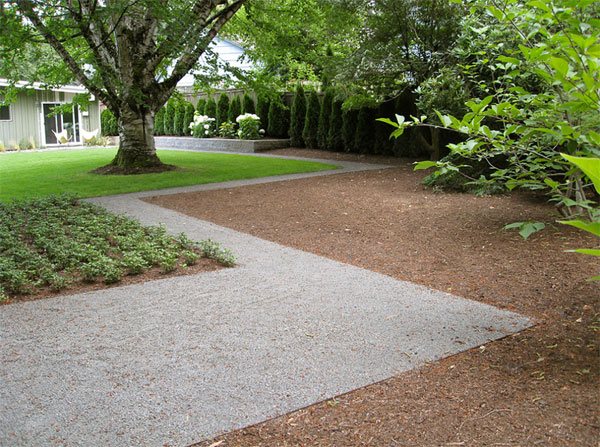 26 Decorative Ideas of Landscaping with Gravel | Home Design Lover