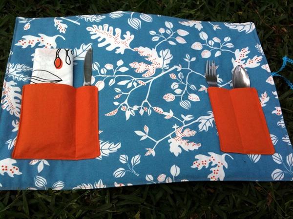 DIY Picnic Placemats