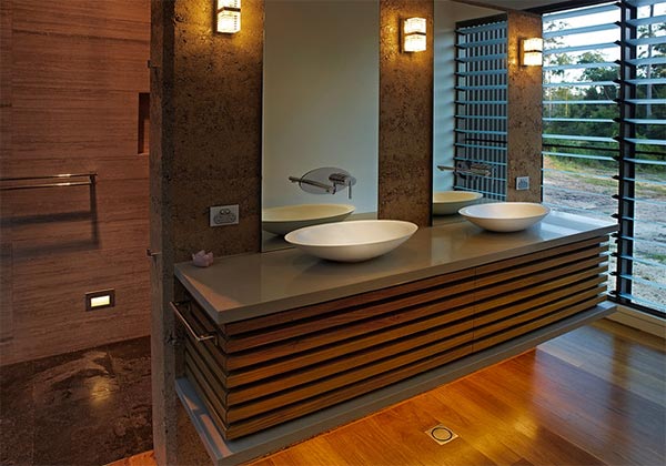 wooden cabinets for bathroom