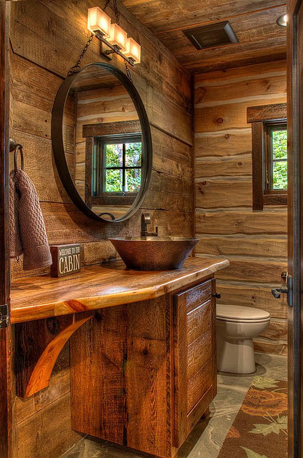 26 Impressive Ideas of Rustic Bathroom Vanity Home Design Lover