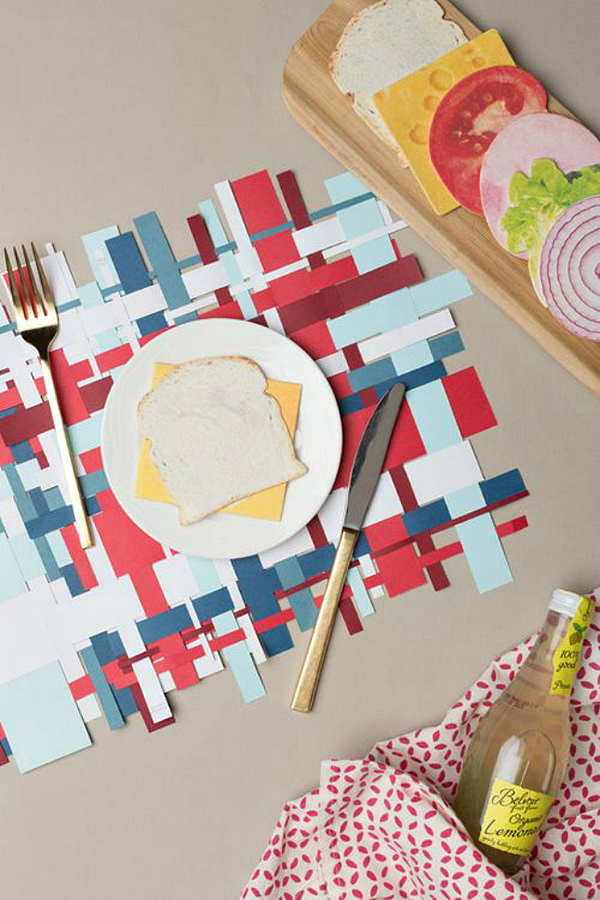 Woven Paper Placemat