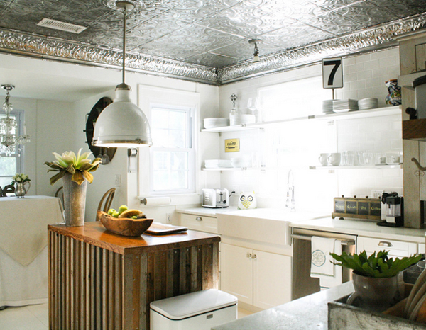 silver plating backsplash