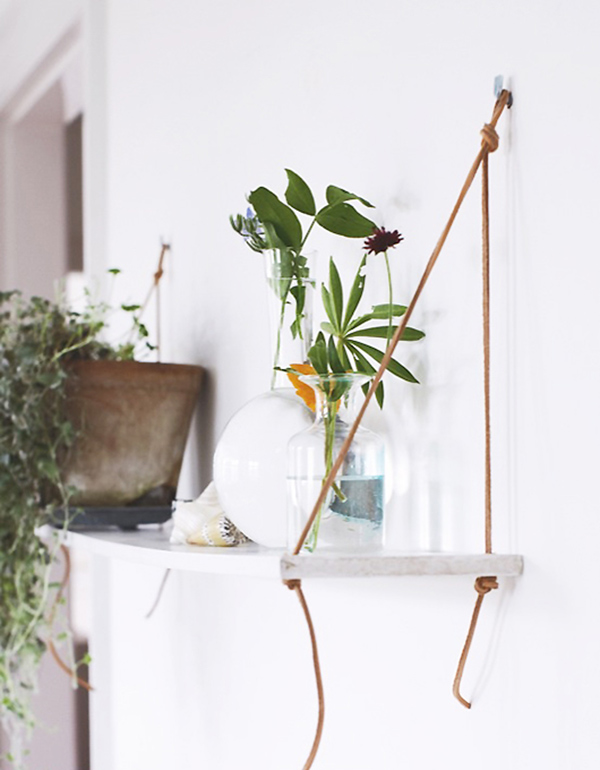 Leather Cord Shelf