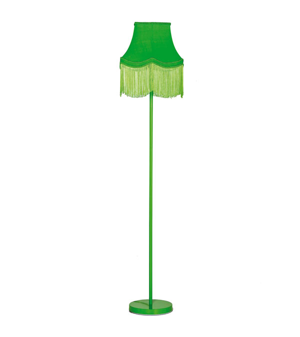 lime green floor lamp