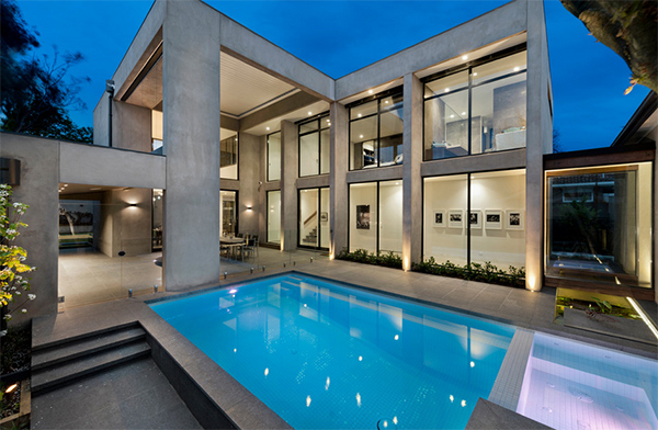 modern home