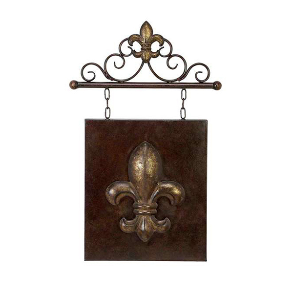 Fleur de Lis Plaque