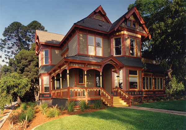 restored Victorian home