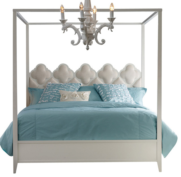 Hooker Furniture Melange Quatrefoil Poster Beds