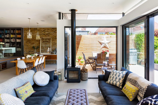 Broadgates Road Residence Living Room