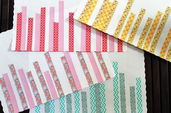 Washi Tape Placemats