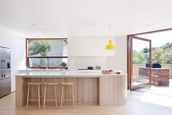 clean kitchen design