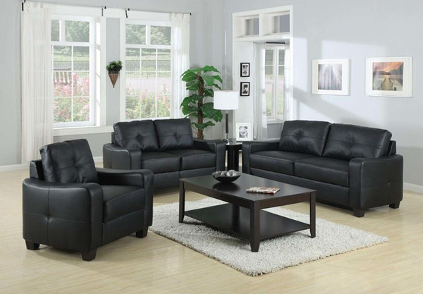 Best Living Room Decorating Ideas & Designs Ideas: Leather Sofa Design