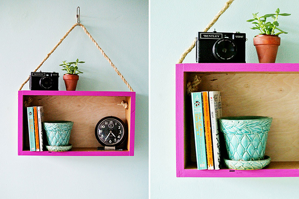 Modern Hanging Shelf