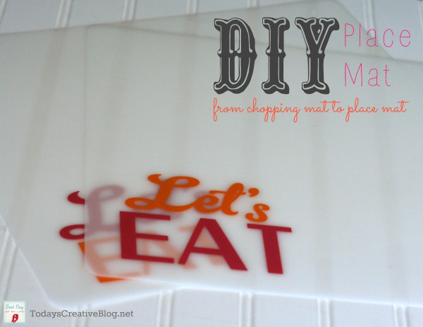 DIY Placemats for Outdoors