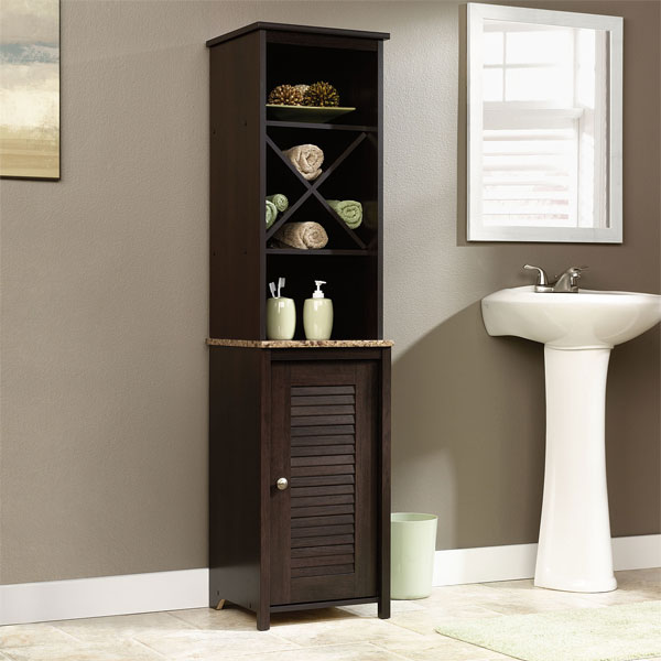 loub\ver style bathroom linen storage