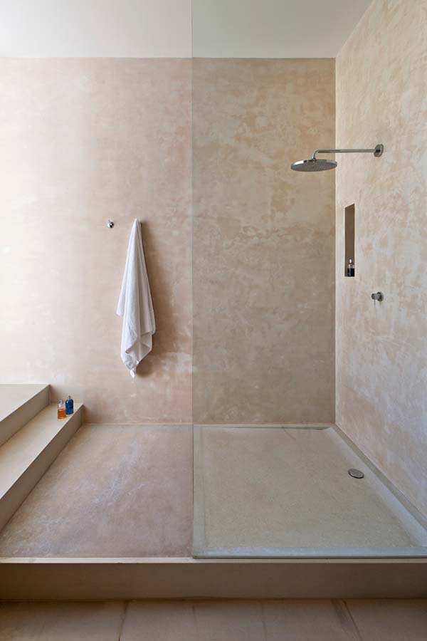 shower area