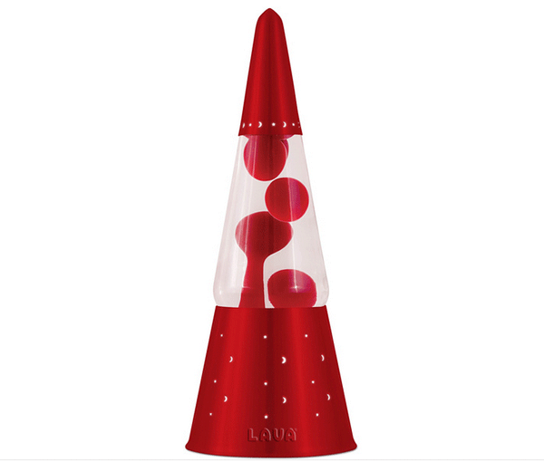 red base Lava Lamp