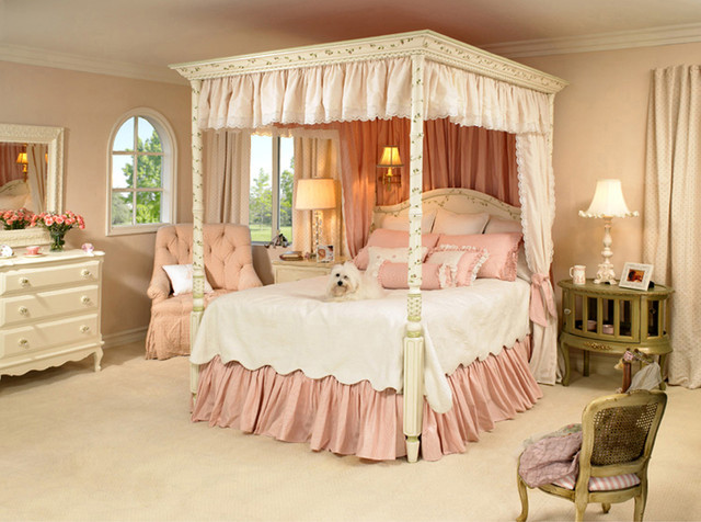 girls princess canopy bed