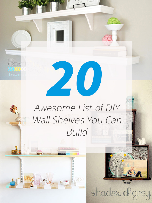 diy wall shelf