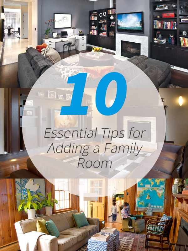 family room tips