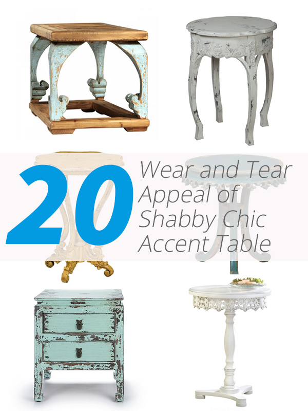 shabby accent tables