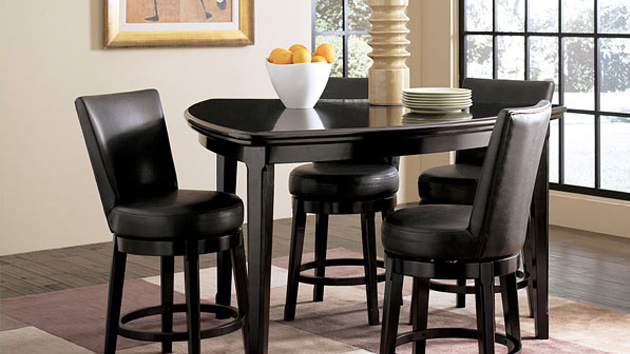 triangle dining room table set