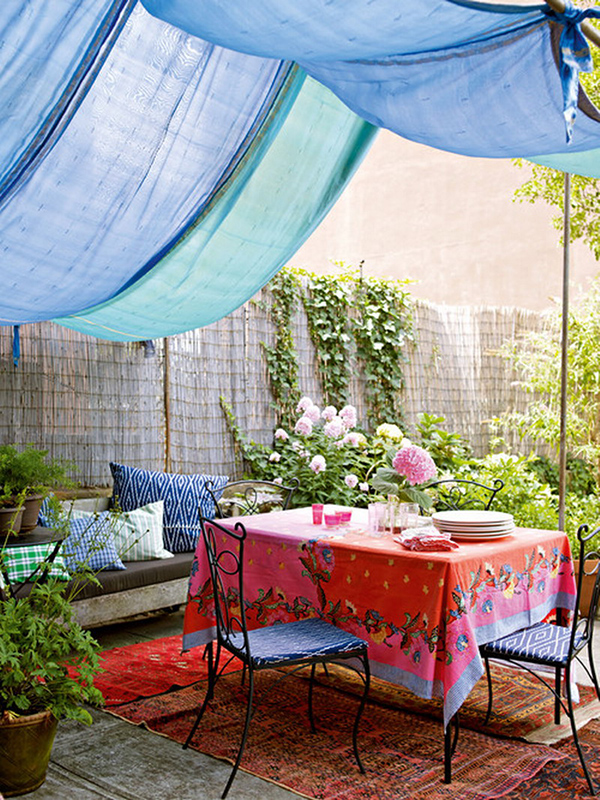 colorful outdoor spaces