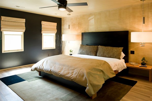 Gold Accents bedroom