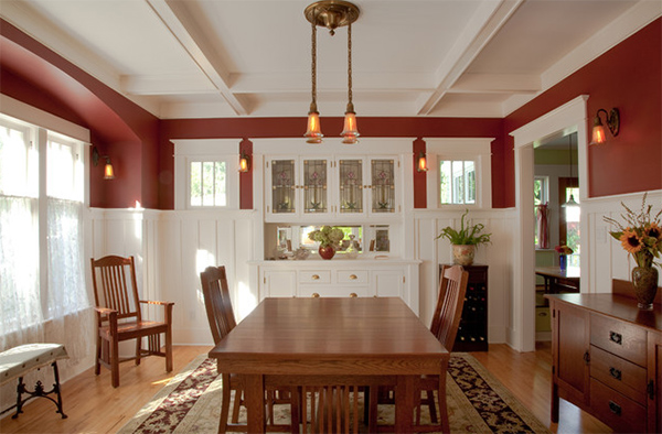 Dining room restored