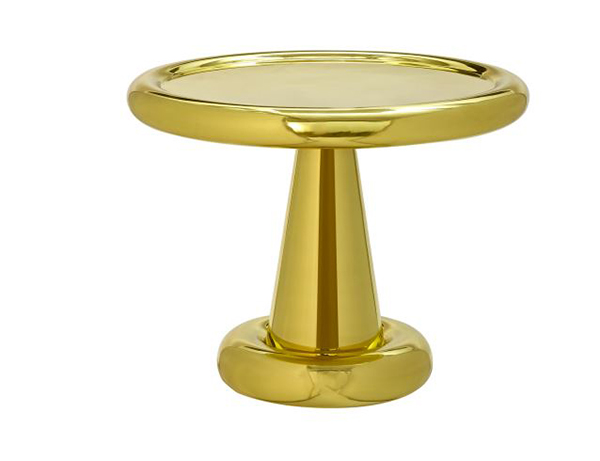 short brass tables