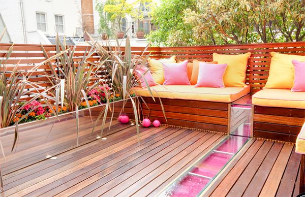 colorful outdoor spaces