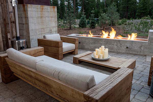 patio fireplace