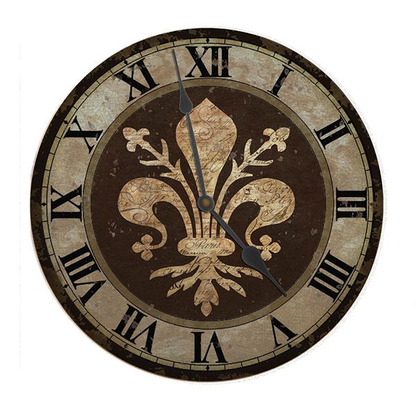 Fleur de Lis Clock Collection