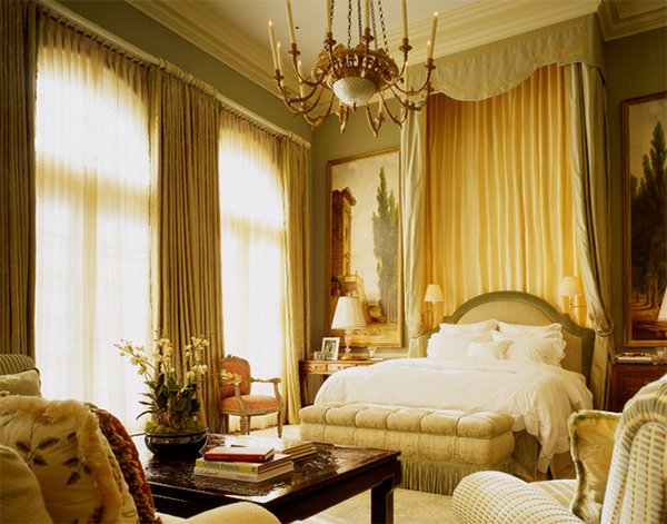 luxury gold bedroom