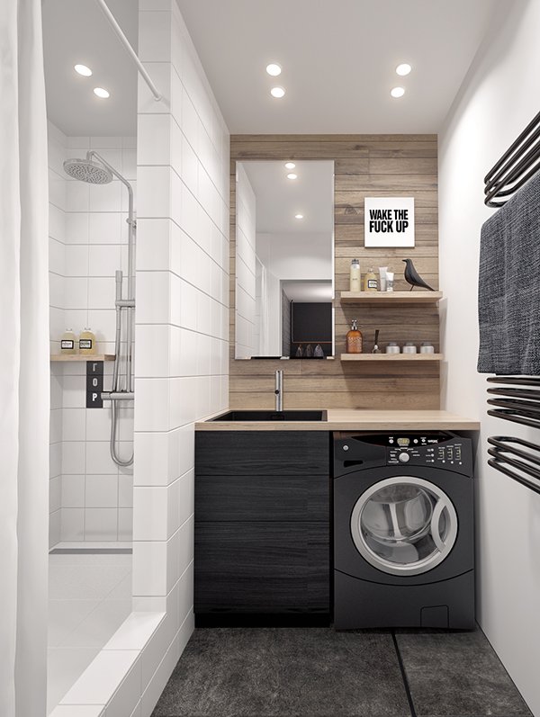 laundry area