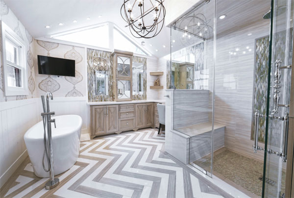 chevron pattern tile 