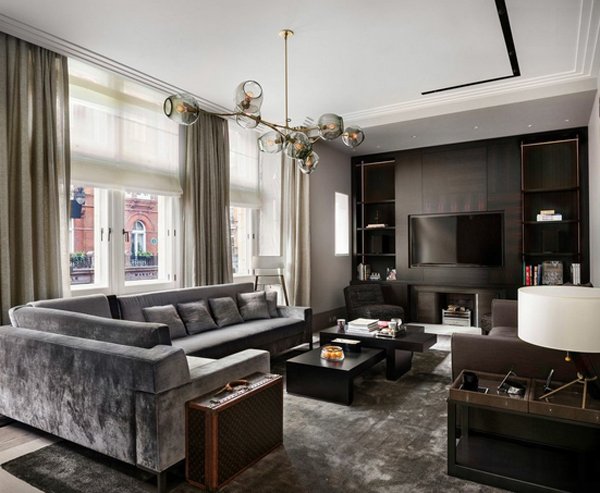 Uitstekend Vooraf munitie 20 Gorgeous Grey Sofa in the Living Room | Home Design Lover