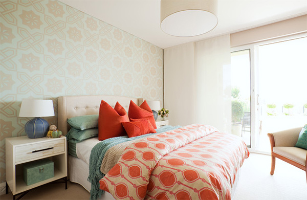 Bedroom Geometric Patterns