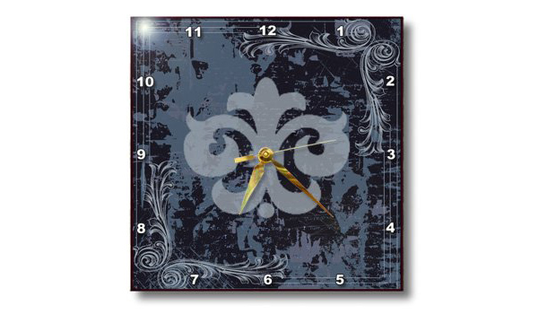 Blue Fleur De Lis