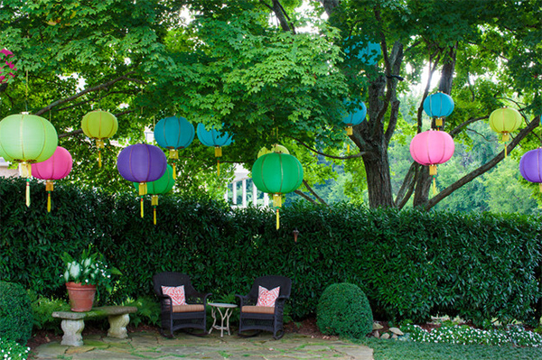 colorful outdoor spaces