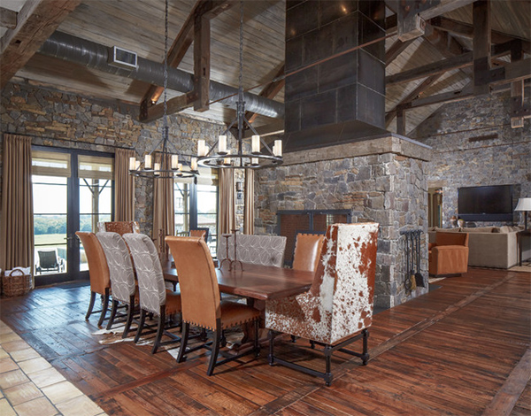 Cowhide Dining Chairs Grace 20 Lovely Dining Areas | Home ...