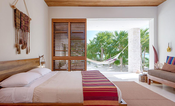 beach house bedroom