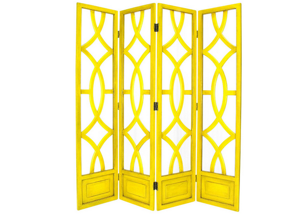 yellow Room Divider width=