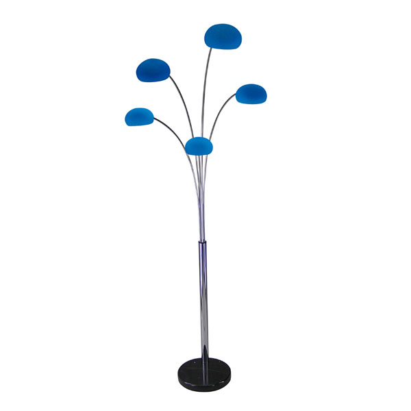  blue floor lamp