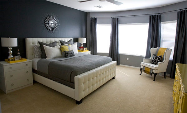 Michelle's Grey Master Bedroom