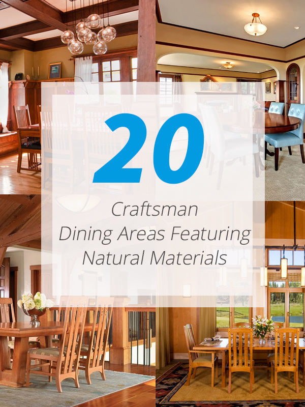 craftsman dining area