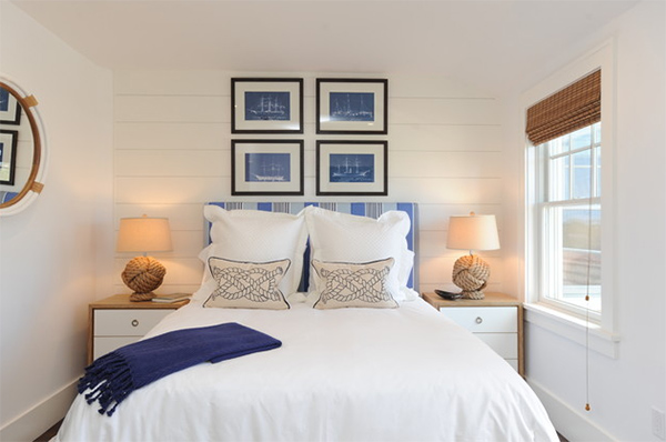 nautical-themed bedroom