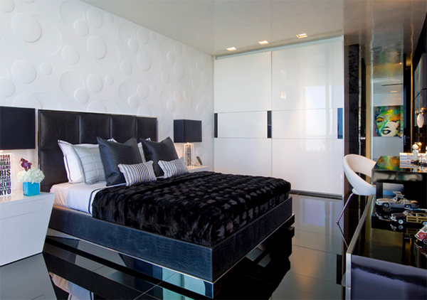 20 Bedroom Spaces With Black Leather Beds Home Design Lover